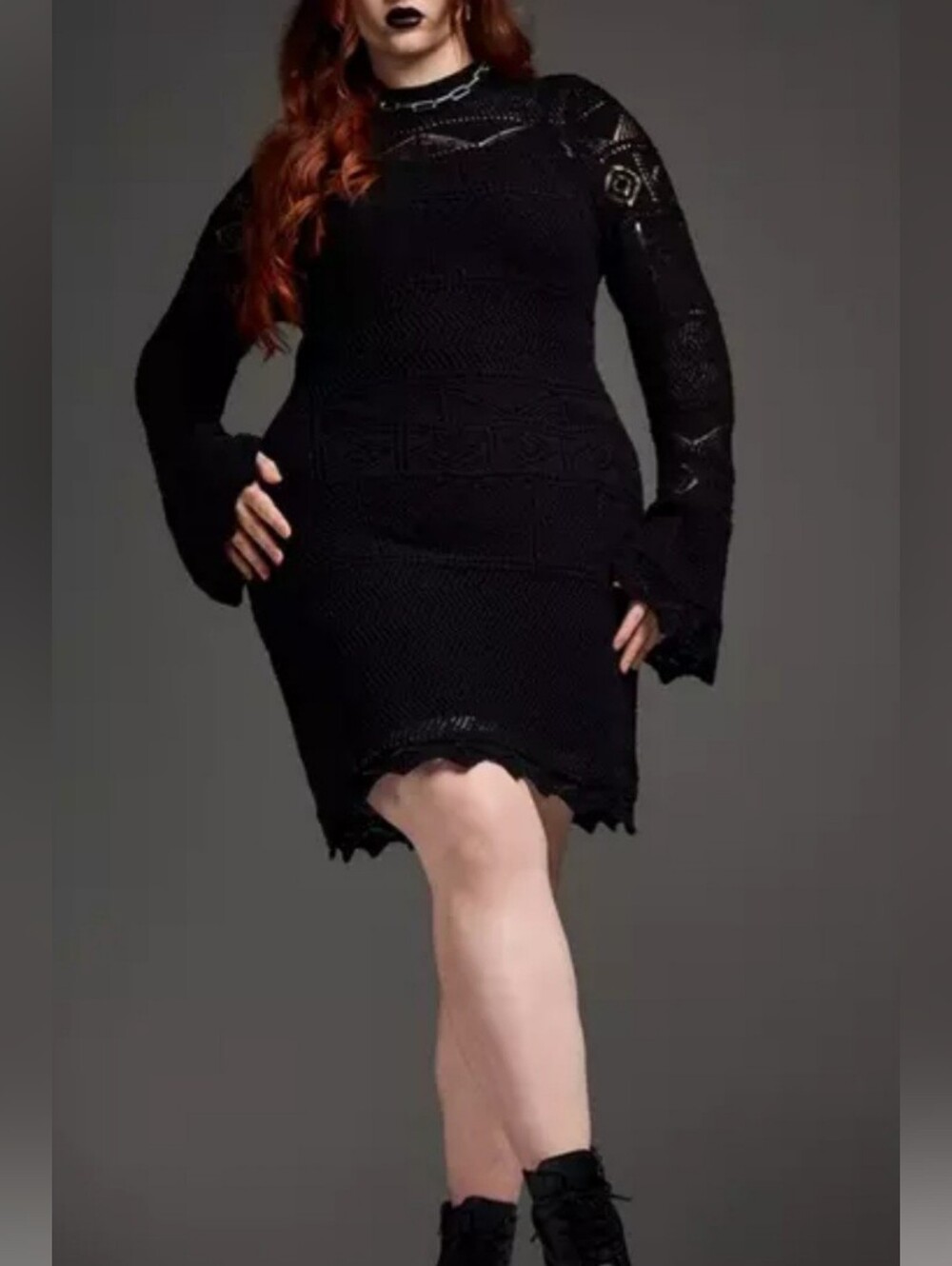 Torrid Crochet Nightfall Dress *No Under Slip*